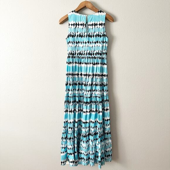 Tyler Boe Sleeveless Tiered Circle Maxi Dress Women's Size‎ Small light blue - Picture 8 of 14